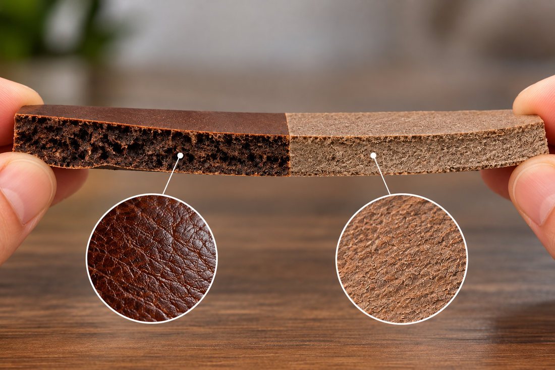 Full Grain Leather Belt or Genuine Leather Belt