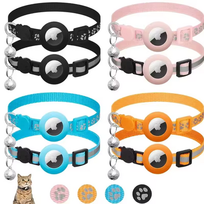 Reflektierendes Katzenhalsband-Set