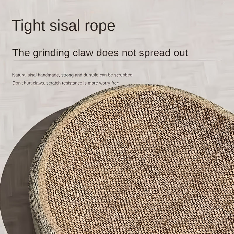 2-in-1 Kattenkrabbed Sisal Ovaal Kattennest Klauwenslijper Meubelbeschermer
