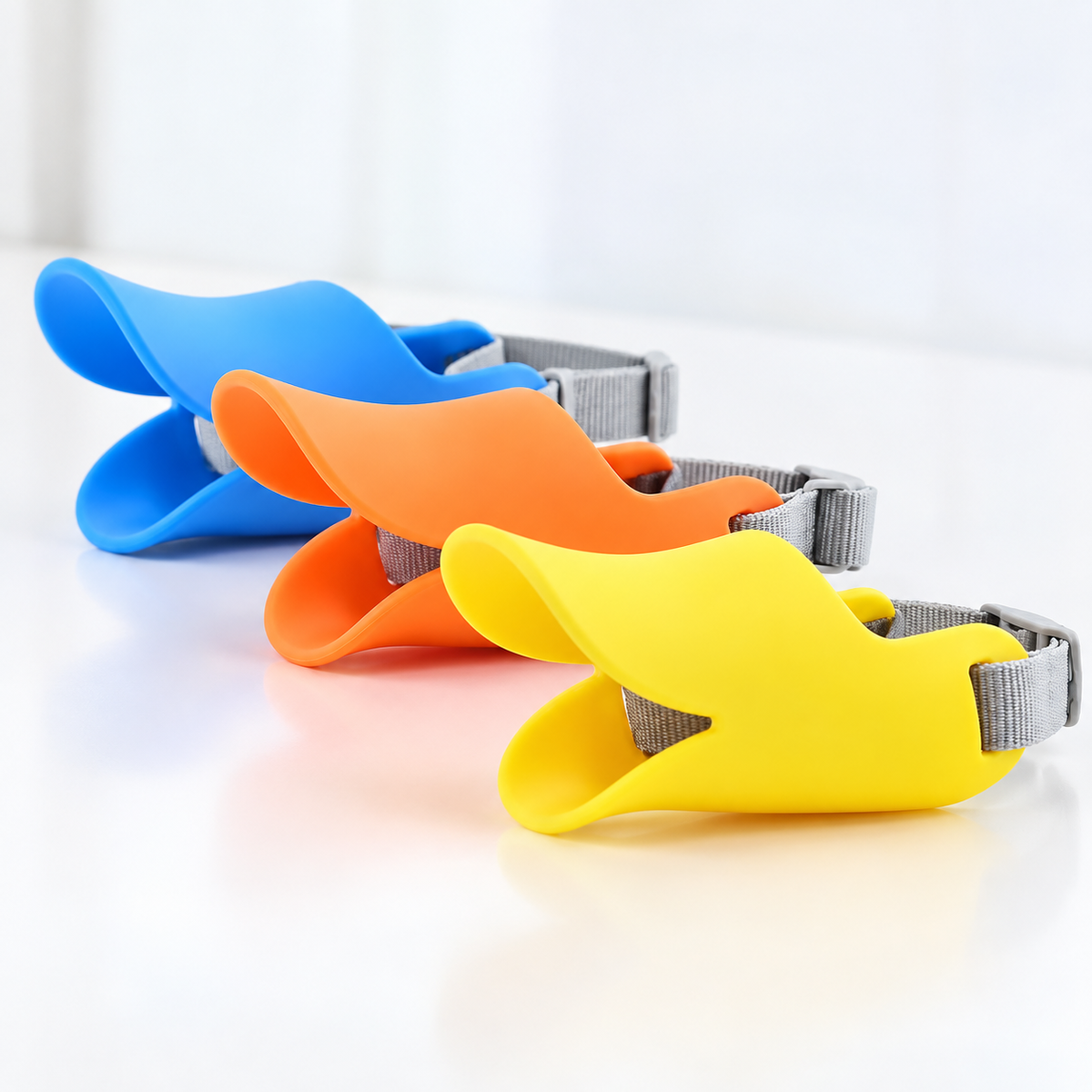Silikon-Hundeschnauze im Enten-Design
